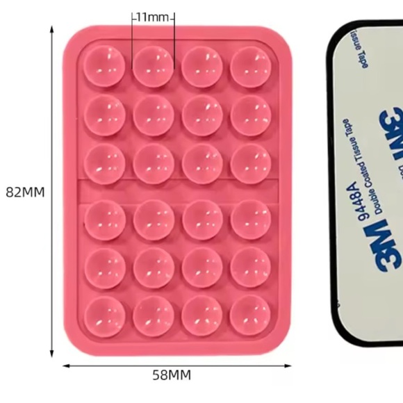 Phone Suction Mount With IPhone 15 Pro Max Glitter Lenses - Picture 2 of 2